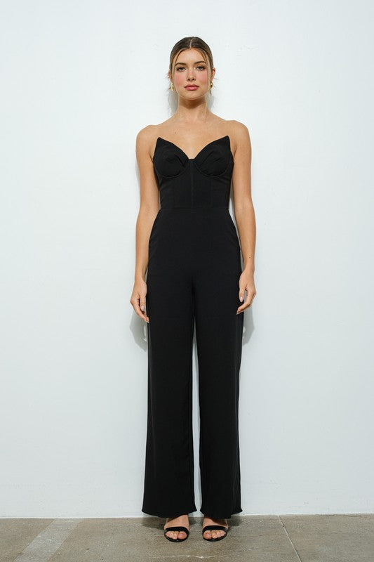 Strapless Jumpsuit