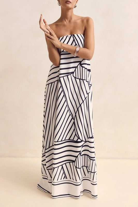 Geo Maxi Dress