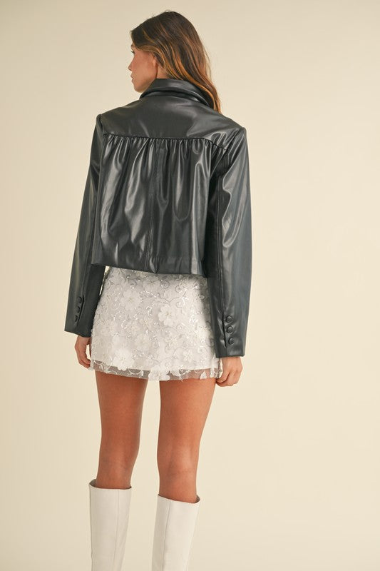 Floral Sequin Skirt