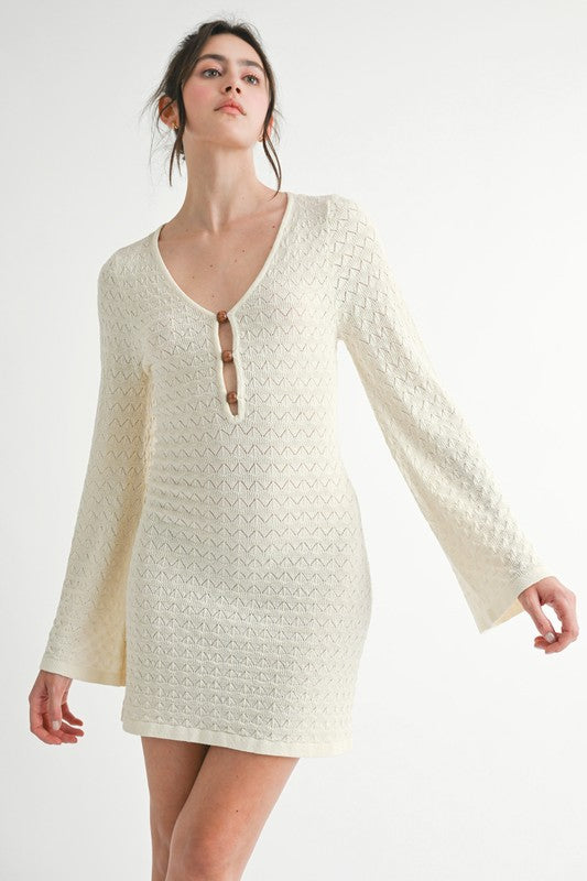 Beads Cover Up Dress