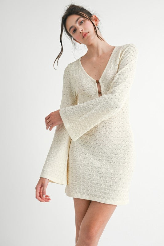Beads Cover Up Dress