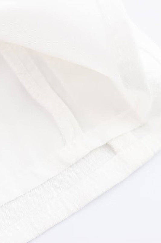 White Embroidered Dress