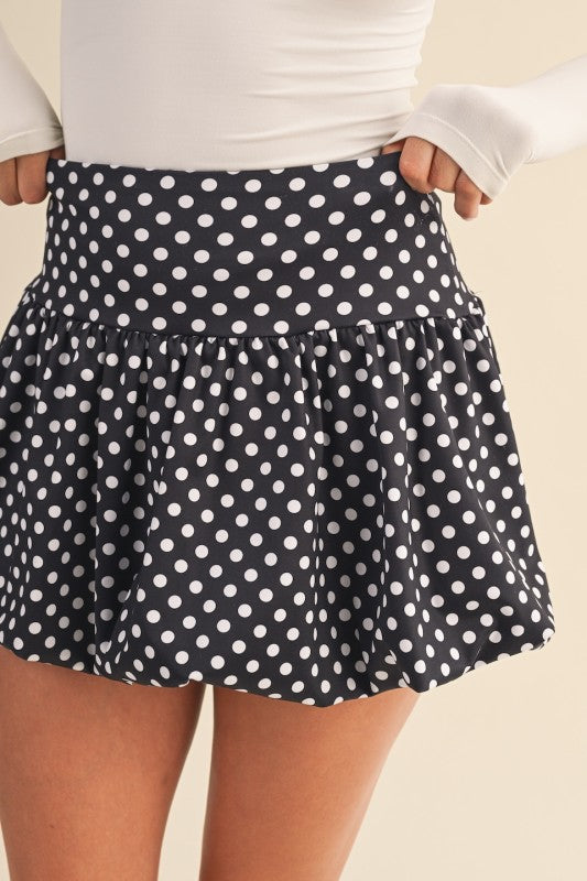 Polka Dots Skort