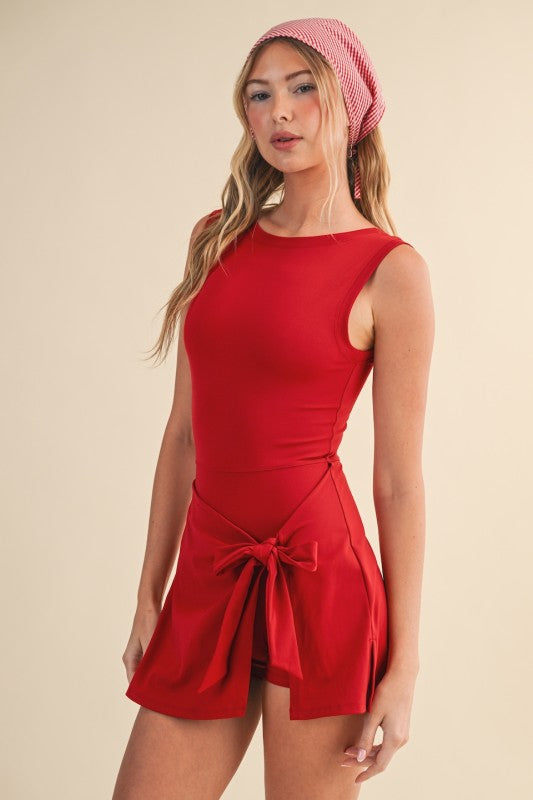 Red Knot Romper