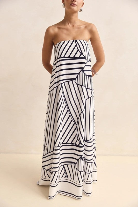 Geo Maxi Dress