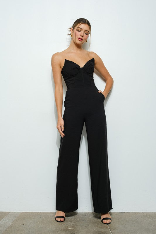 Strapless Jumpsuit