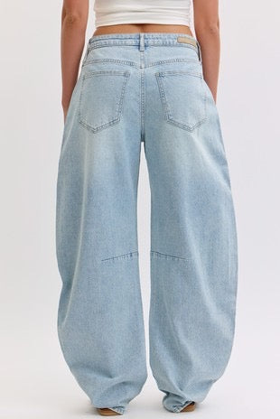 Baggy Long Barrel Jeans