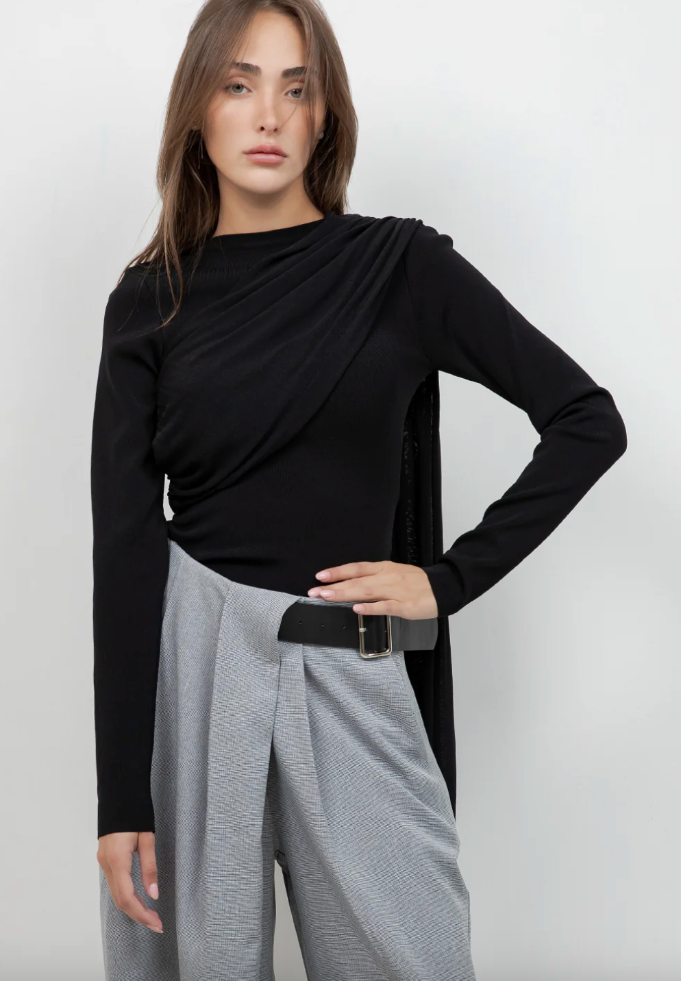 Knitted Cape Top