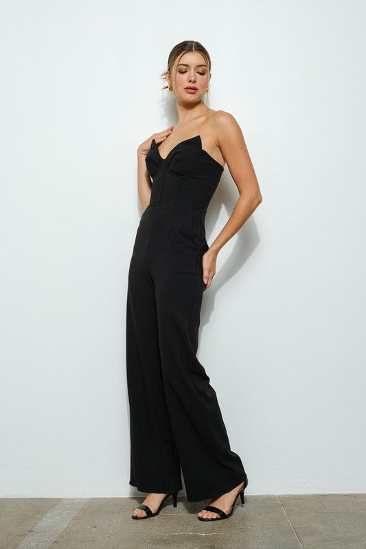 Strapless Jumpsuit