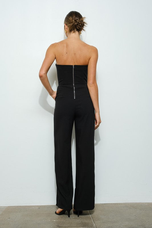 Strapless Jumpsuit