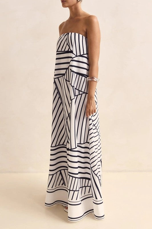 Geo Maxi Dress