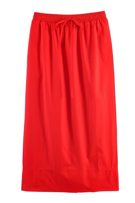 Puff Sleeve Shirt And Skirt Set
