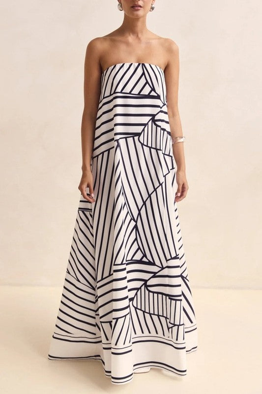 Geo Maxi Dress