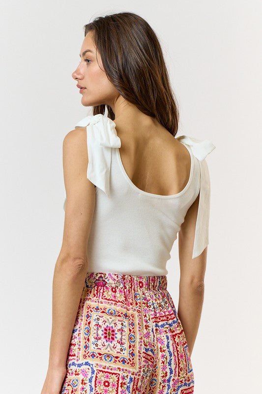 Shoulder Bow Top