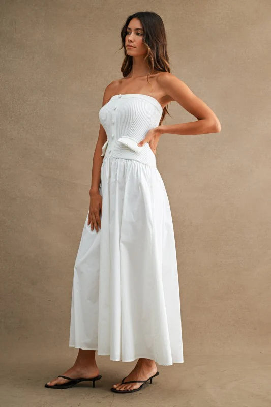 Strapless Maxi Dress