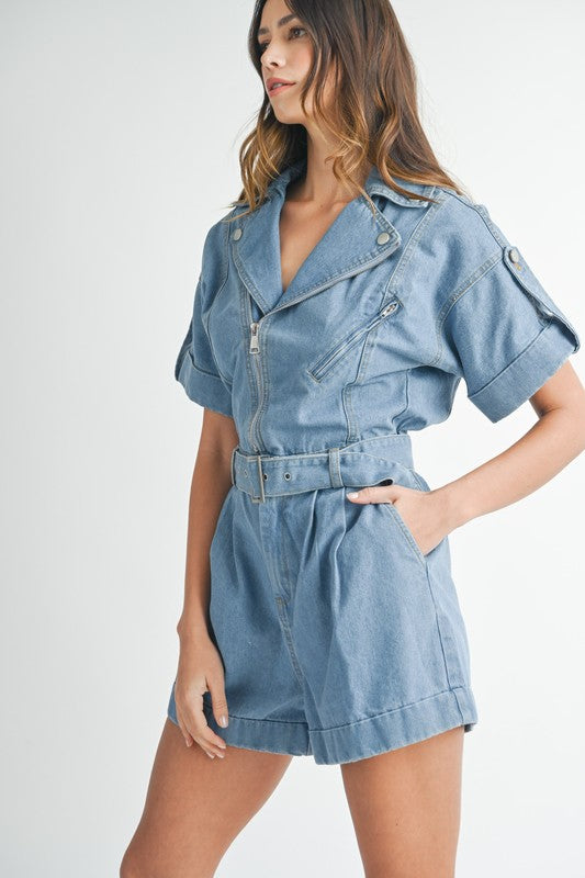 Short Sleeve Romper