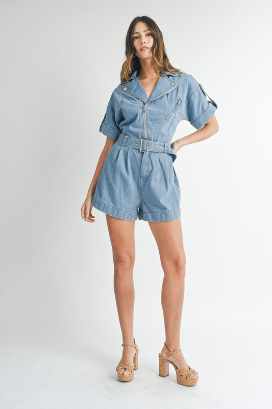 Short Sleeve Romper