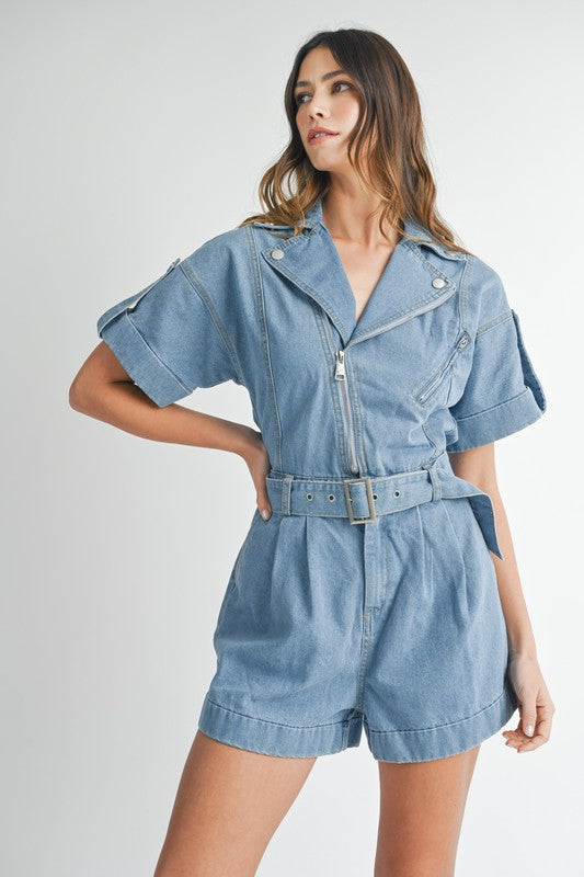 Short Sleeve Romper