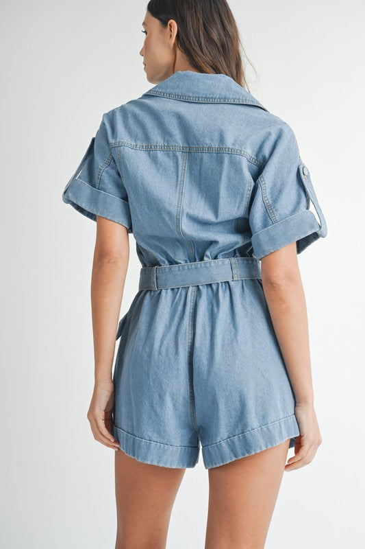 Short Sleeve Romper