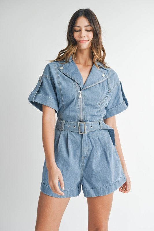 Short Sleeve Romper