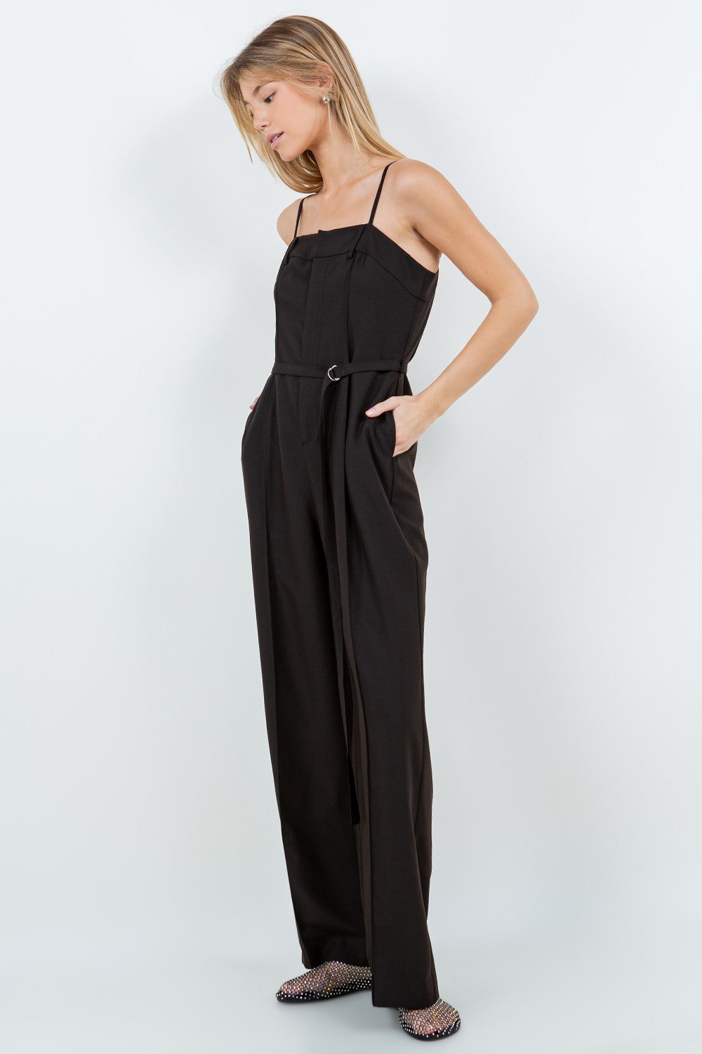 Belted Jumpsuit