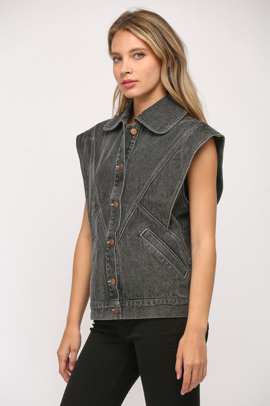 Denim Vest