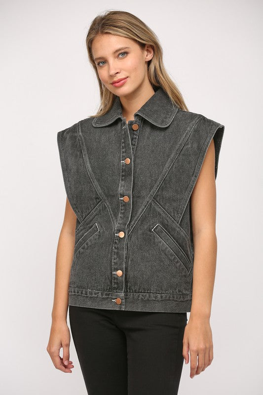 Denim Vest