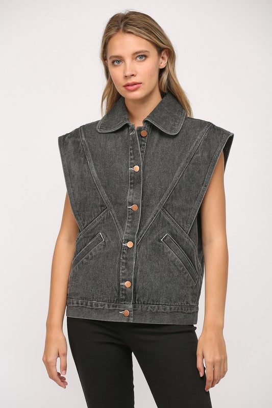 Denim Vest