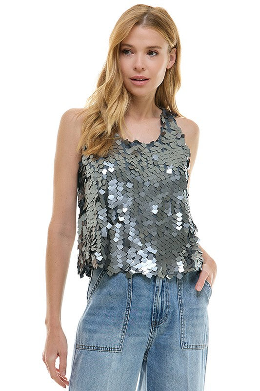 Sequined Tank