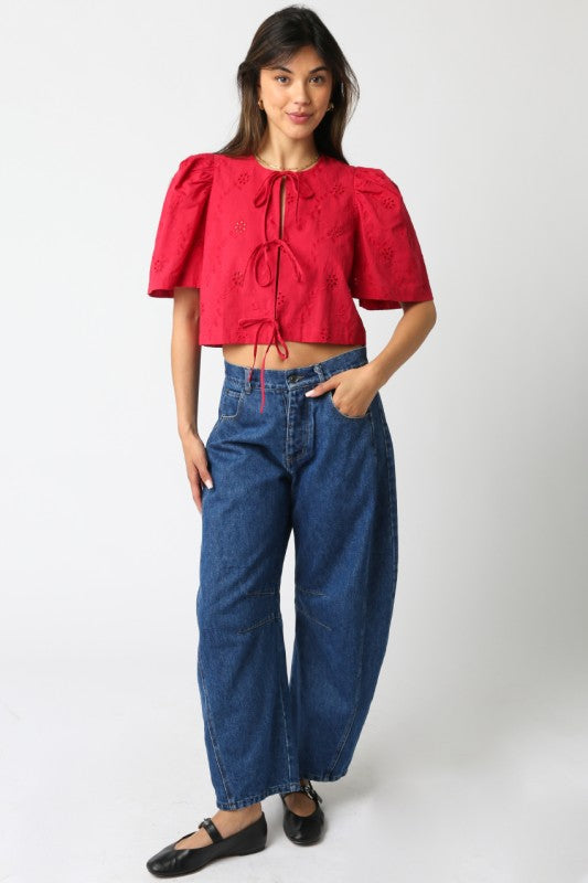 Denim Baggy Pants