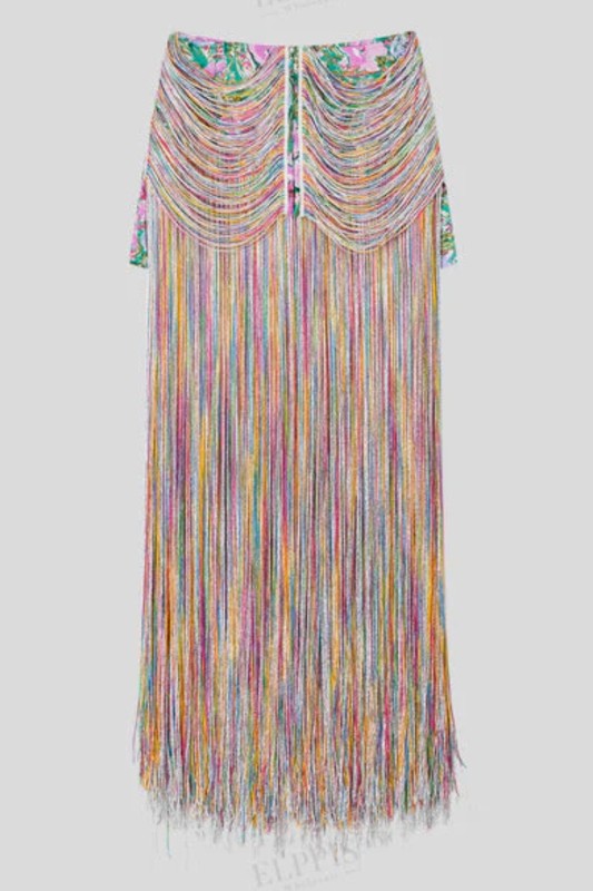 Fringes Shorts with Fringes