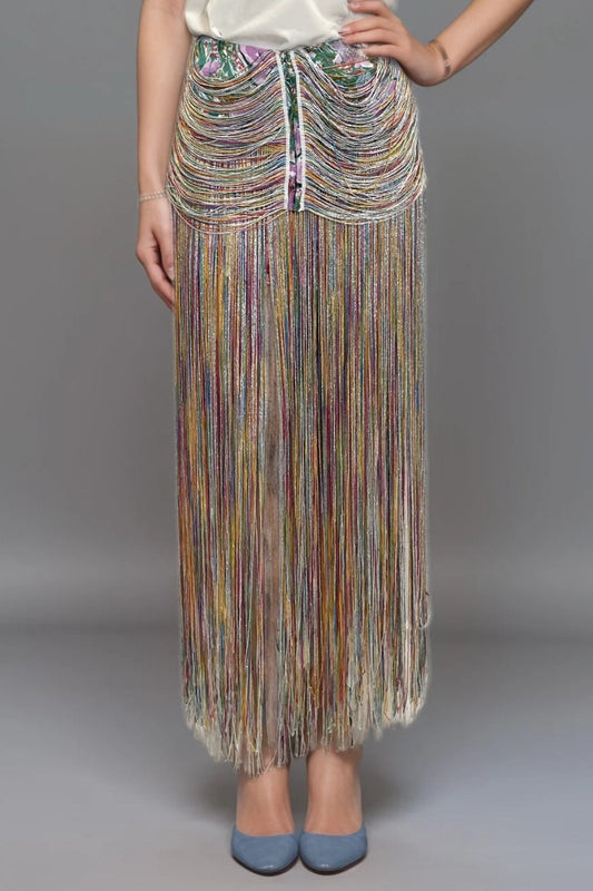 Fringes Shorts with Fringes