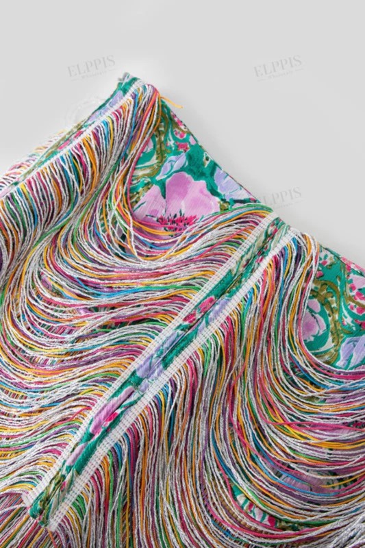 Fringes Shorts with Fringes