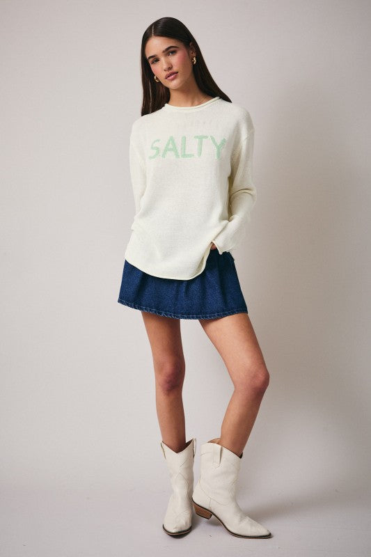 Salty Sweater Top