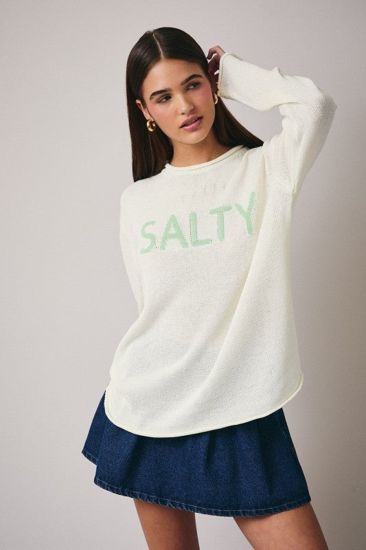 Salty Sweater Top