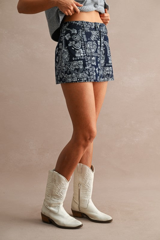 Paisley Skort