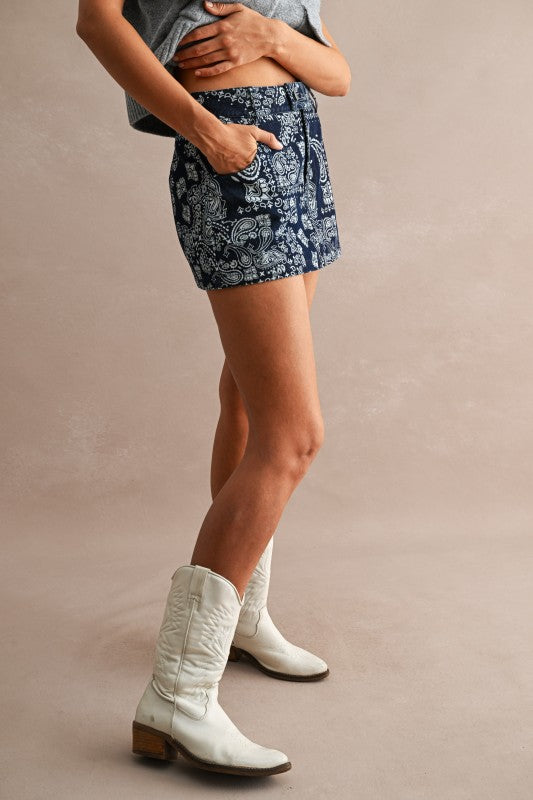 Paisley Skort