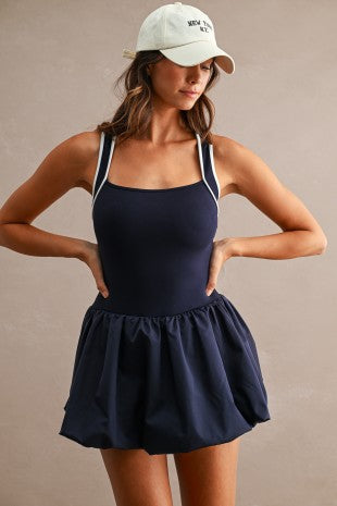 Bubble Skirt Romper