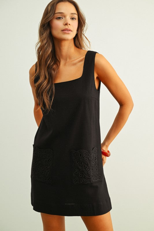 Square Neck Dress