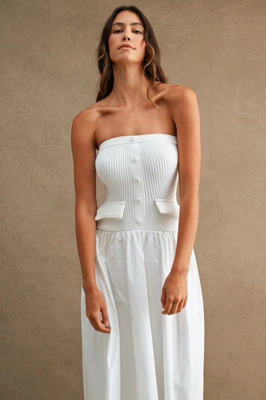 Strapless Maxi Dress