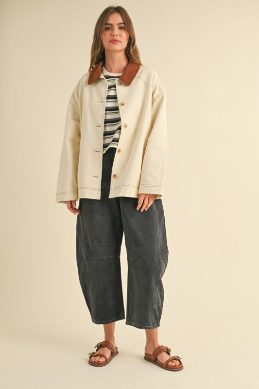 Collared Barn Jacket