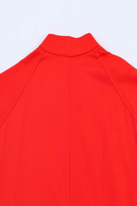 Puff Sleeve Shirt And Skirt Set