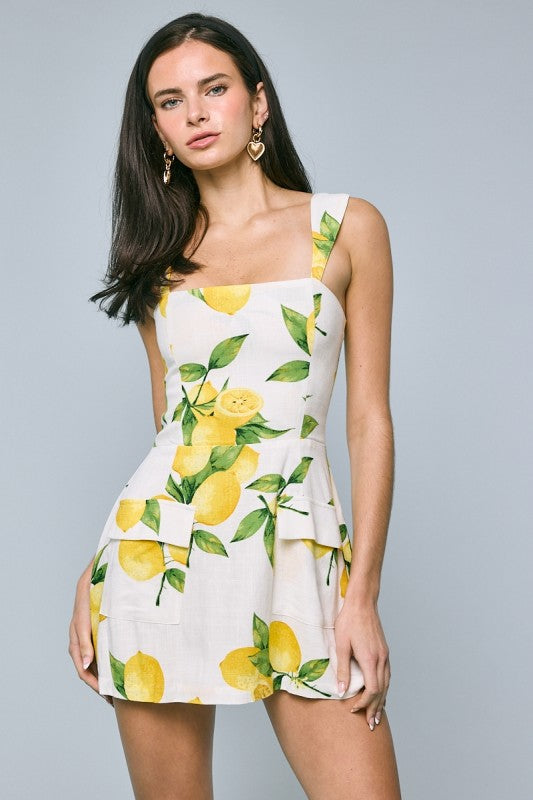 Lemon Skort Dress