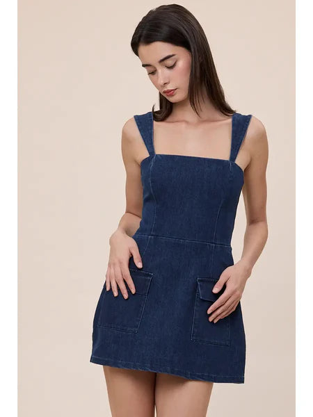 Denim Skort Dress