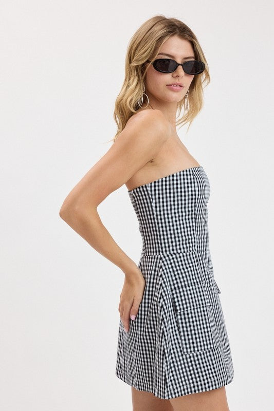 Checker Skort Dress