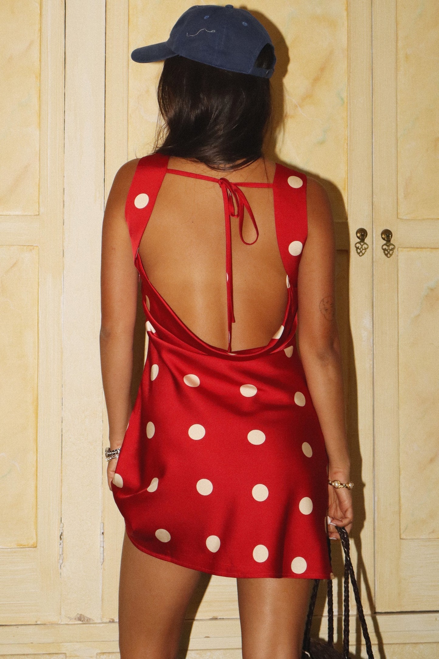 Red dot dress