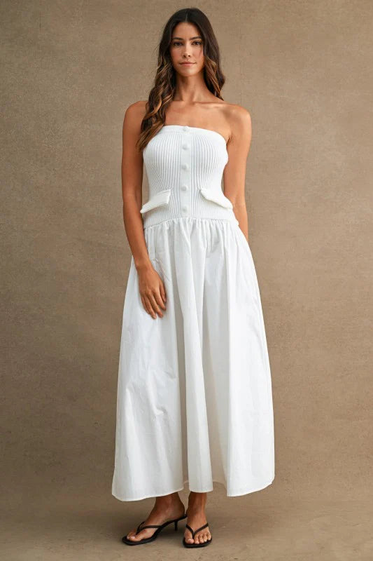 Strapless Maxi Dress