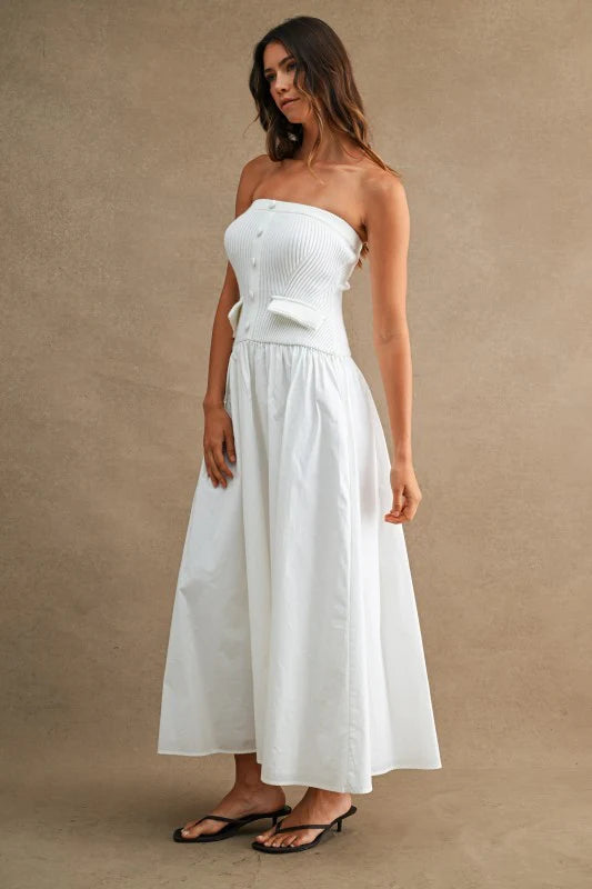 Strapless Maxi Dress