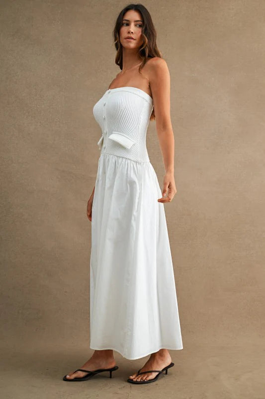Strapless Maxi Dress