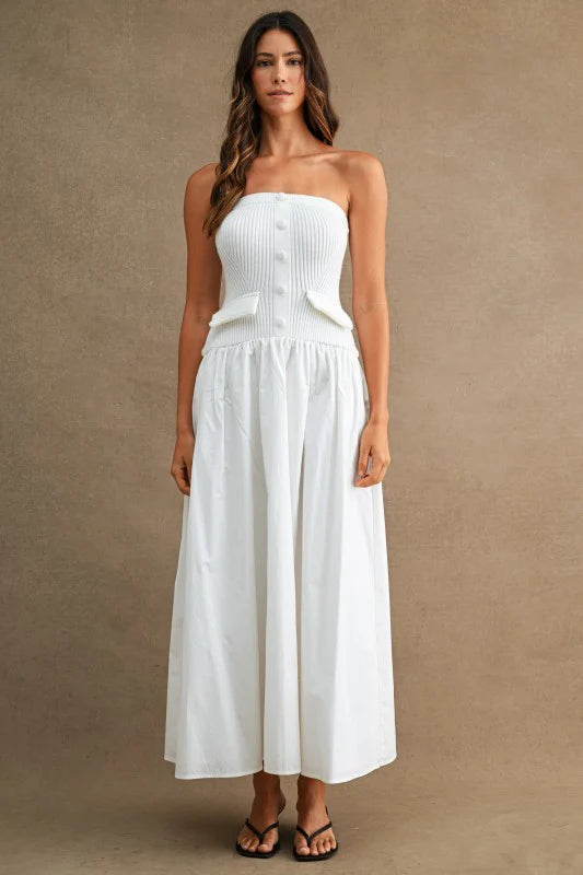 Strapless Maxi Dress
